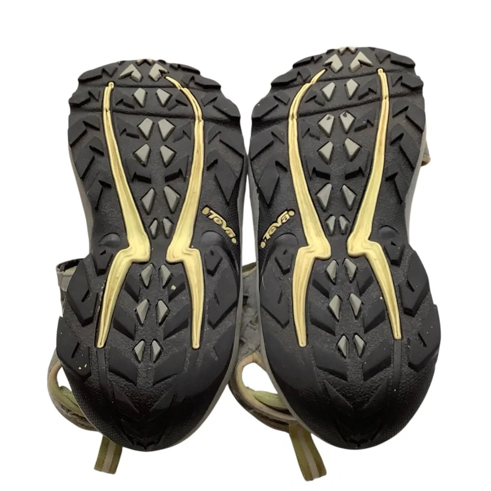 Teva Gray Sport Sandals with Adjustable Straps and‎ Rubber Sole size 10